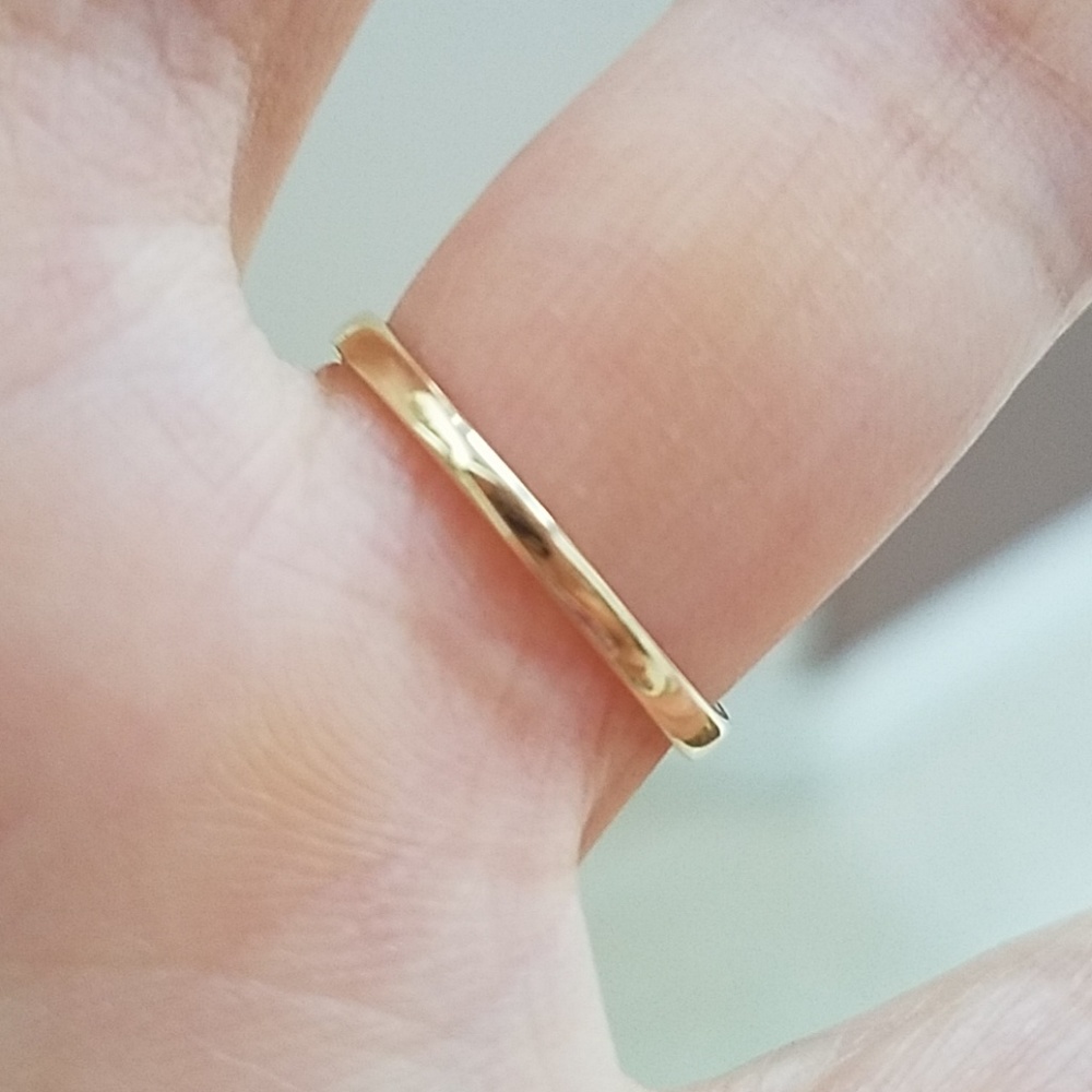 14k Yellow gold CZ Crown Ring size 3 4 5 6 7 8 9 - Picture 2 of 2